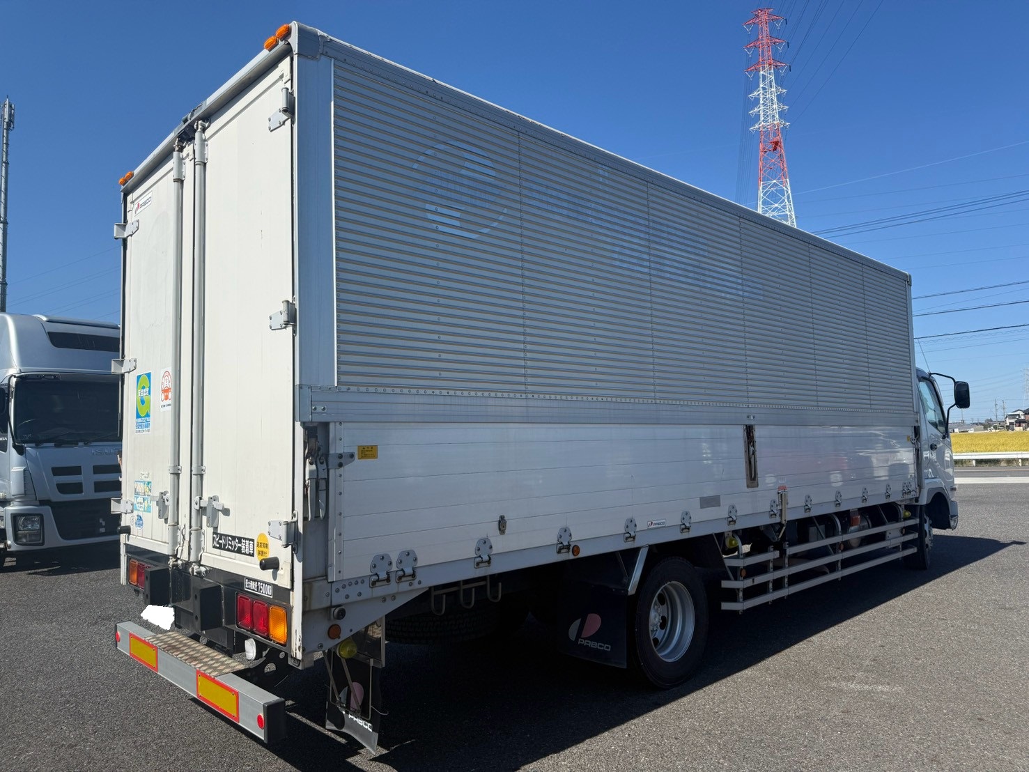 三菱 中型増トンワイド ファイター アルミウィング PDG-FK72FZ